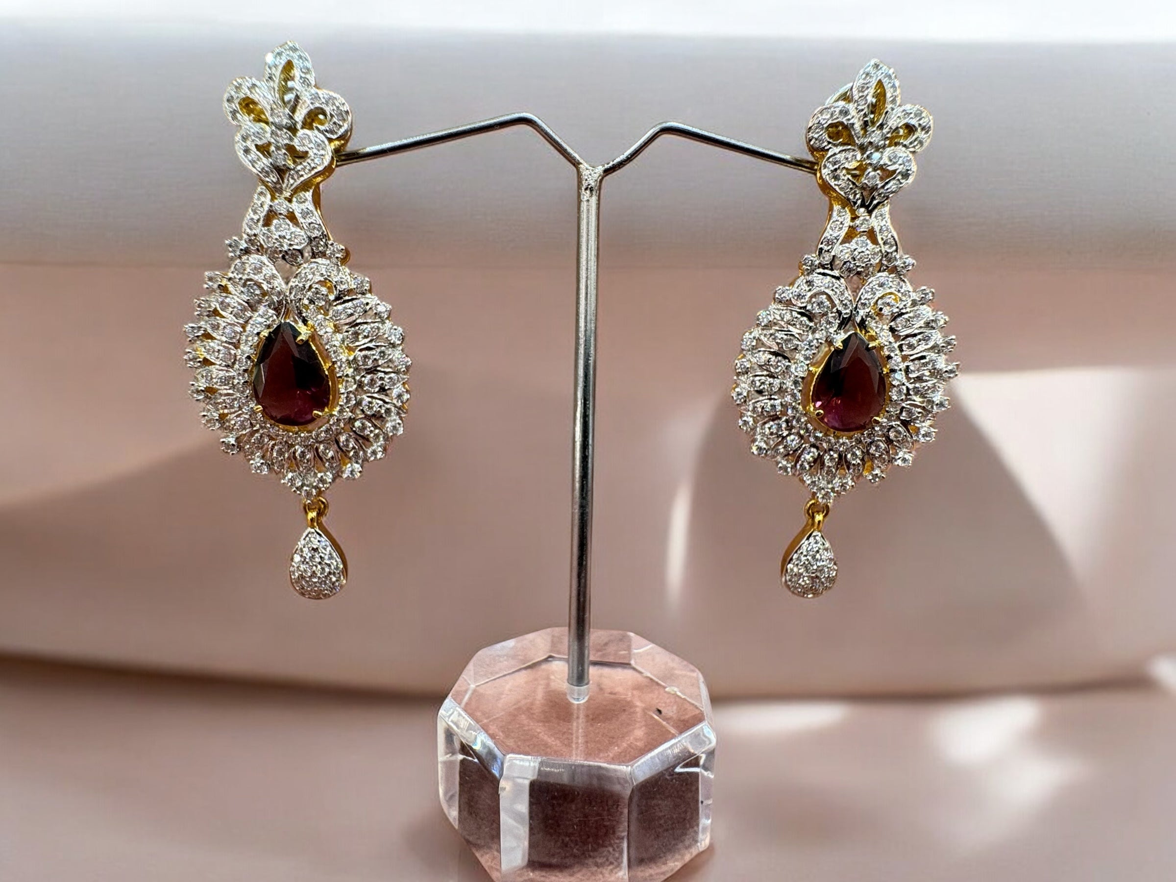 Diamond earrings
