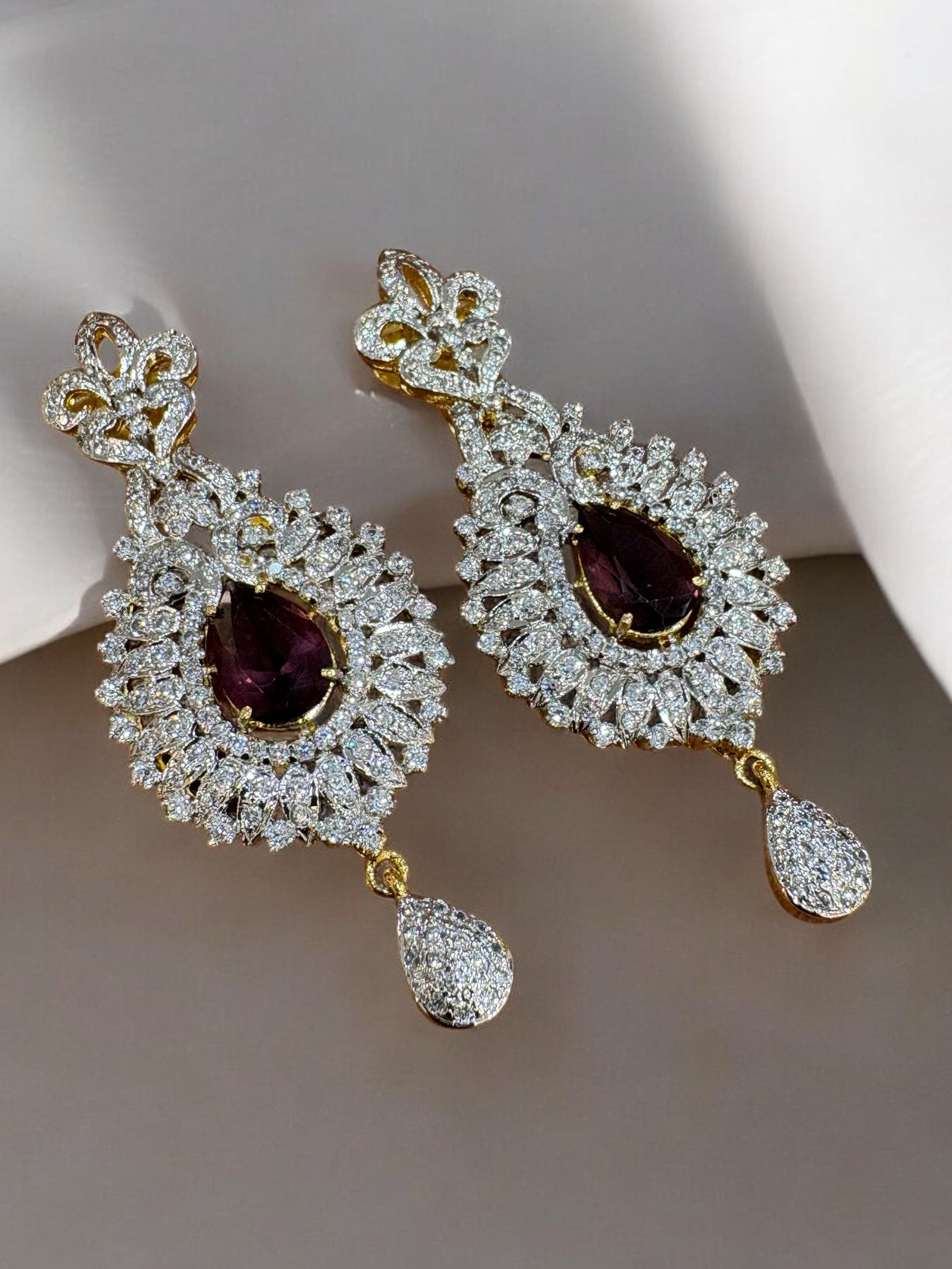 Diamond earrings