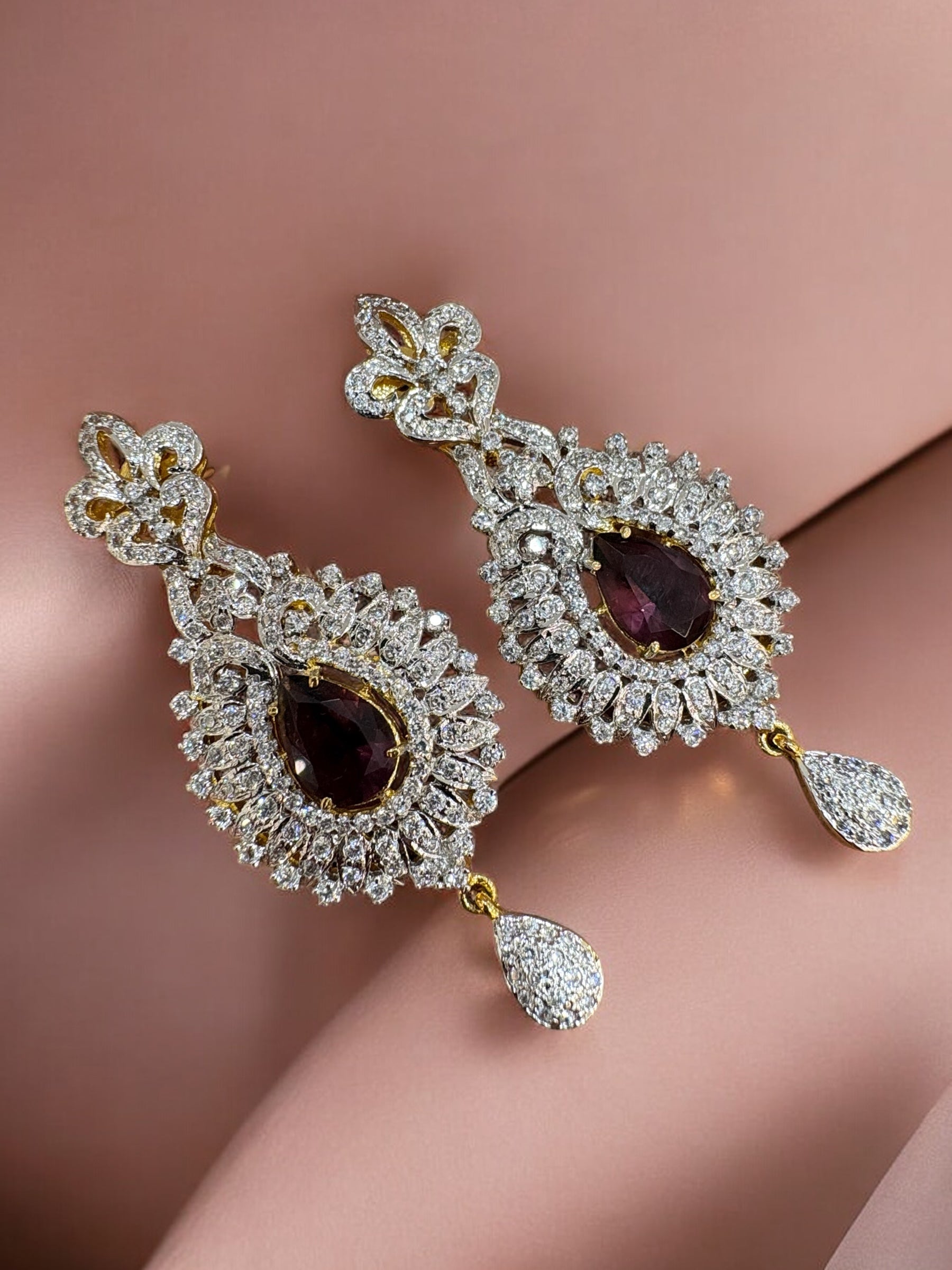 Diamond earrings