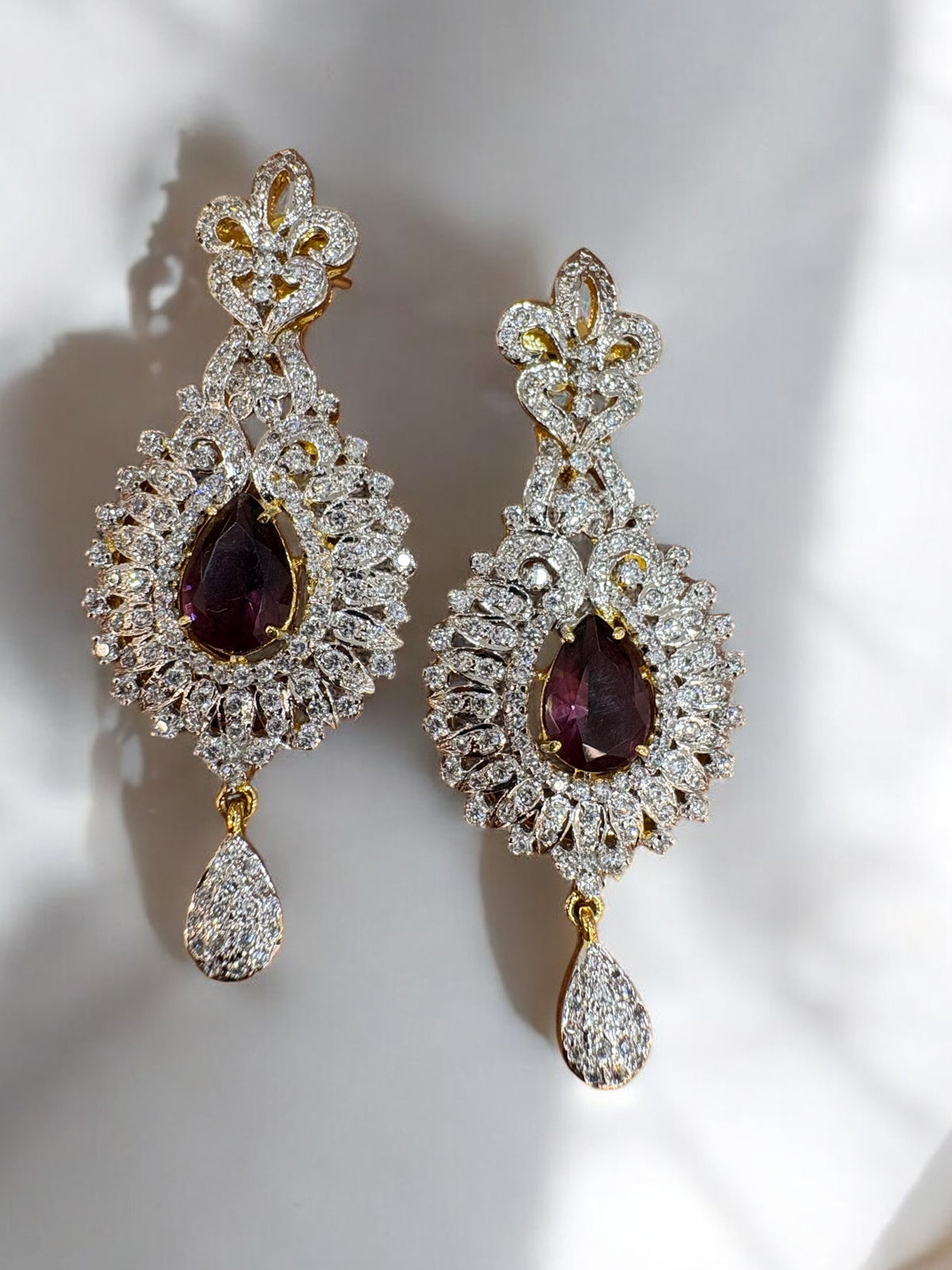 Diamond earrings