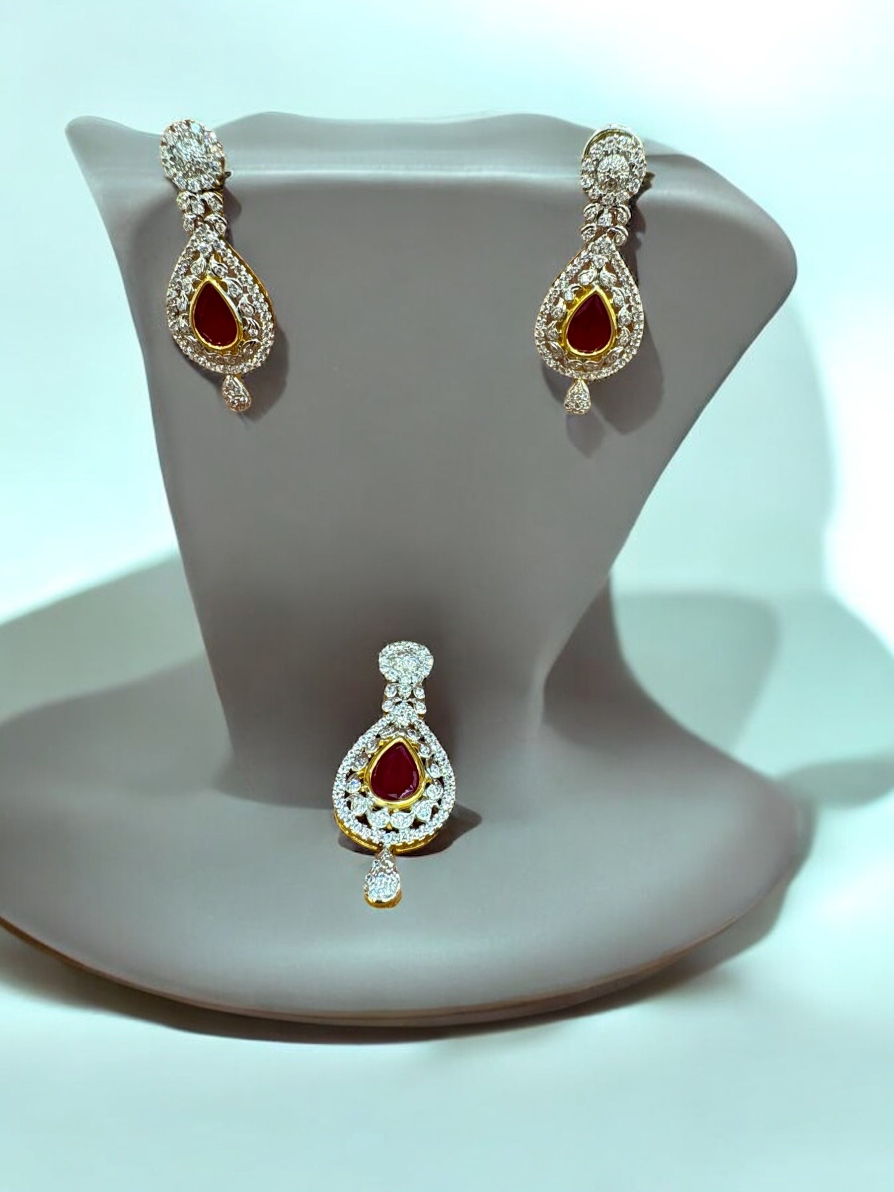 Diamond Pendant set