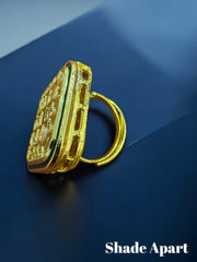 Kundan Ring - Square