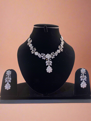 Elegant Necklace set with earrings
