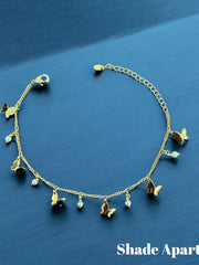 Butterfly themed Anklet