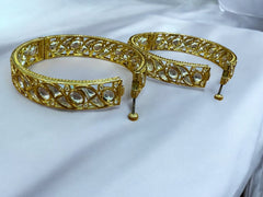 Exquisite Kundan Bangles - A Timeless Statement of Elegance