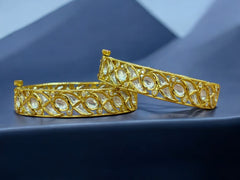 Exquisite Kundan Bangles - A Timeless Statement of Elegance