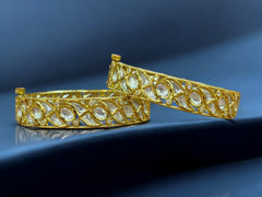 Exquisite Kundan Bangles - A Timeless Statement of Elegance