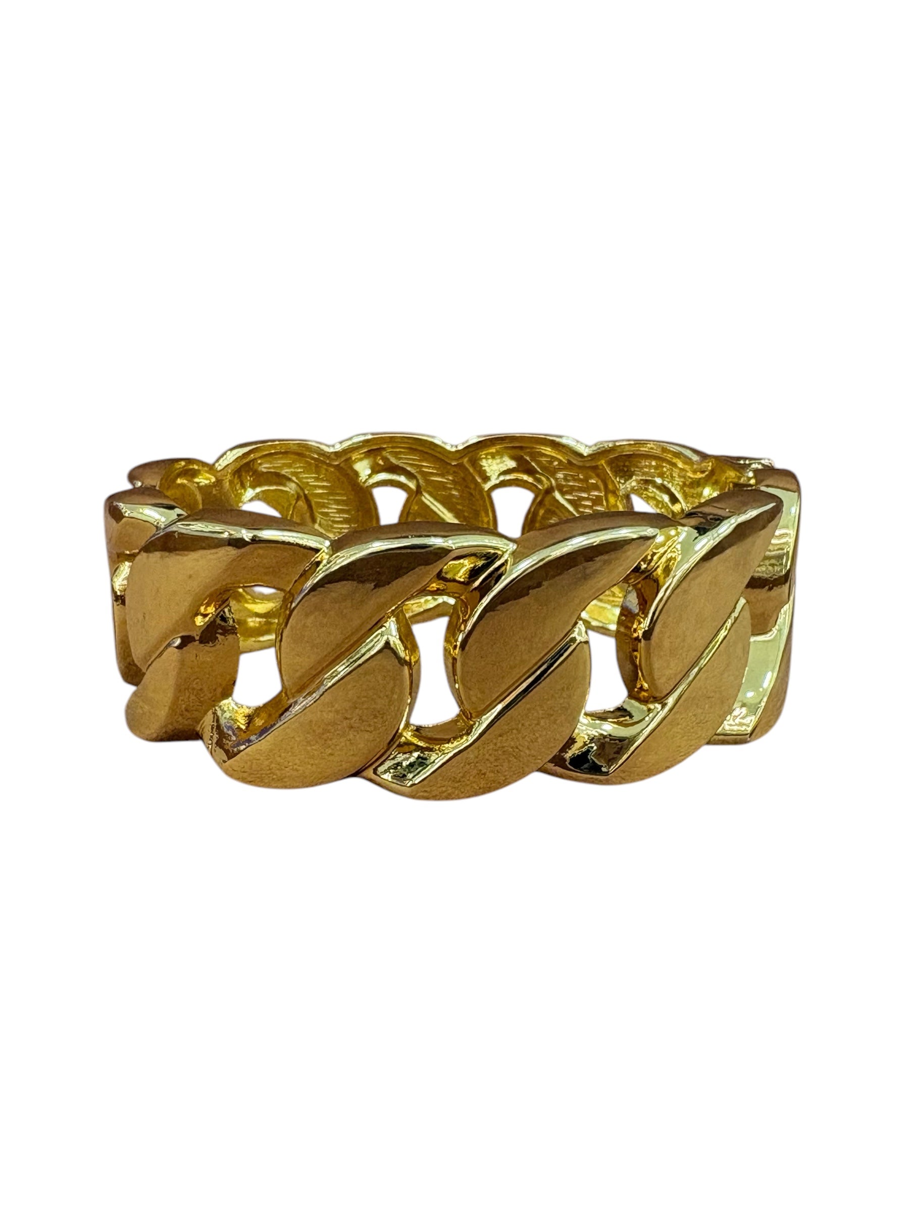 Luxury Gold Cuban Link Bracelet – Bold & Elegant Statement Piece
